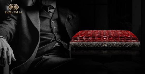 声誉卓著的高阶凝胶枕DOLOMIA，贯彻工艺与质量的高水准，缔造恒久矜贵的枕坛典范