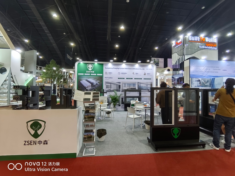 中森门窗亮相2025曼谷国际建材展，以“绿色科技”撬动东南亚市场