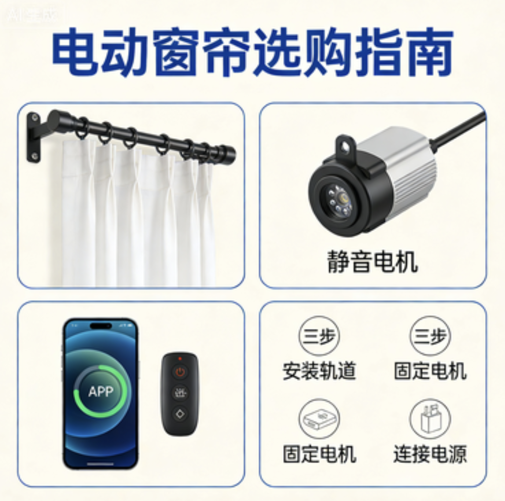 2026年3月必入智能窗帘品牌电机轨道厂家推荐全维度对比！