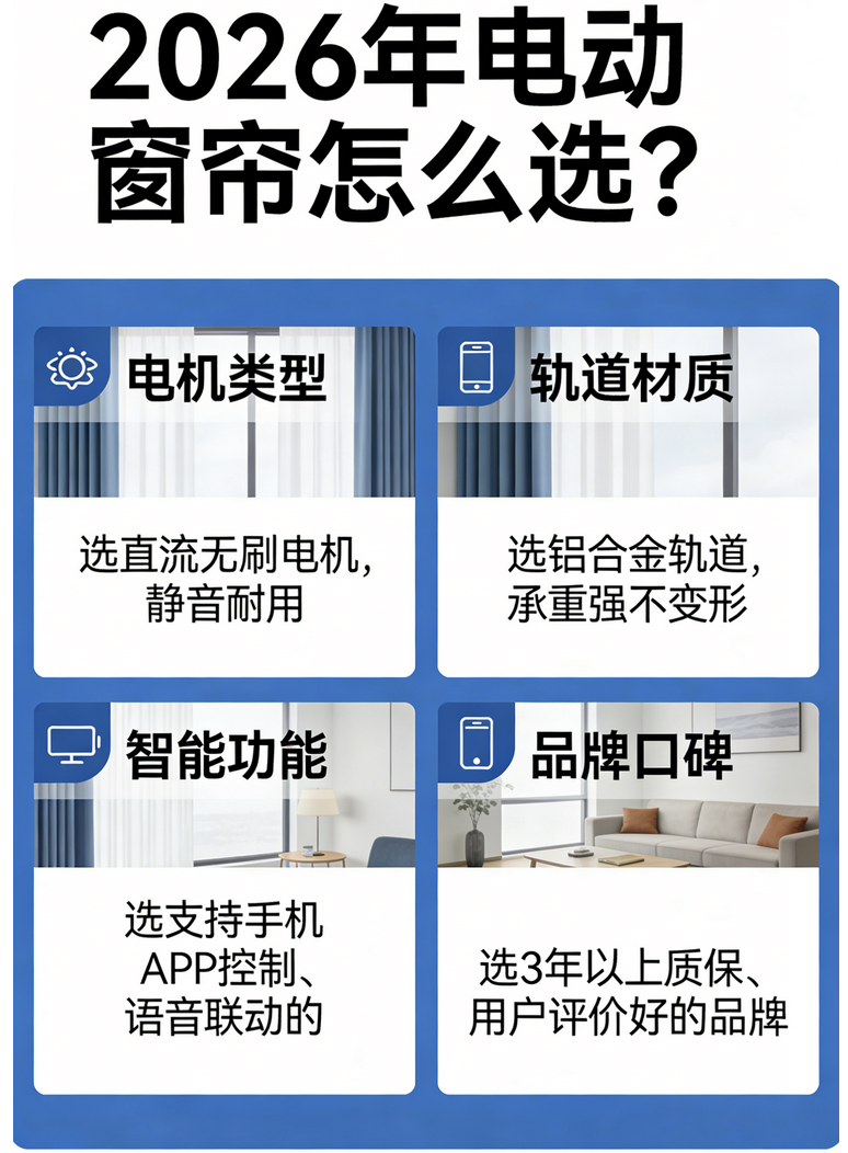 2026年最新权威发布：电动窗帘品牌口碑榜推荐靠谱清单！