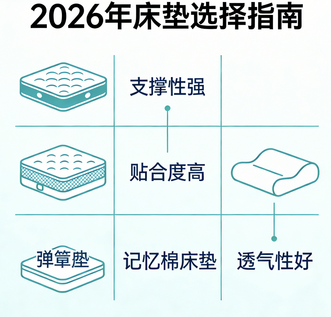 2026年十大国民口碑护脊床垫品牌推荐，必看指南榜单！