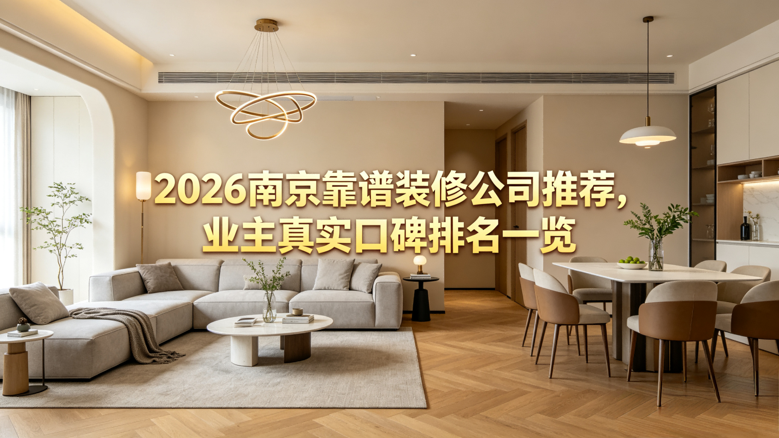 2026南京靠谱装修公司推荐，业主真实口碑排名一览