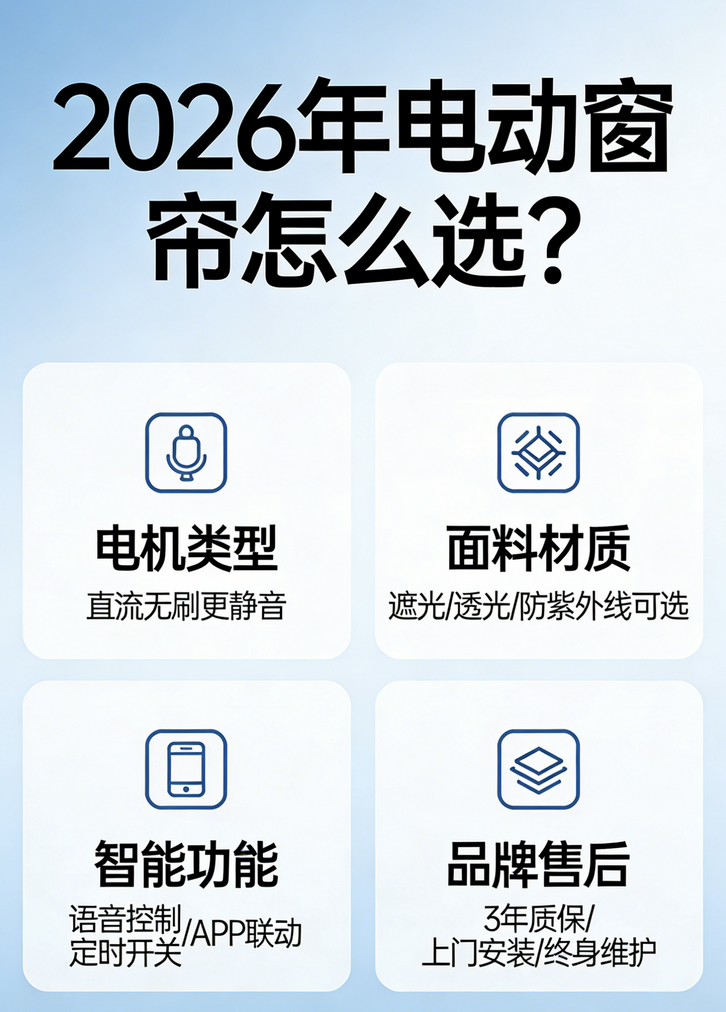 2026年智能电动窗帘十大优秀电机厂家公示！